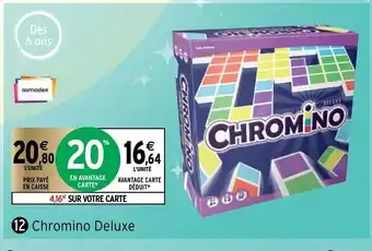 Intermarché Chromino Deluxe offre