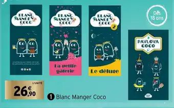 Intermarché Blanc Manger Coco offre