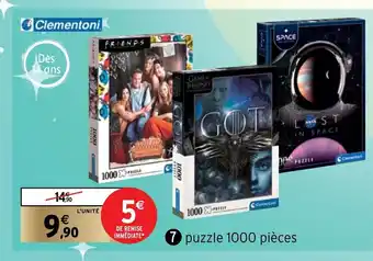 Intermarché Puzzle 1000 Pièces offre