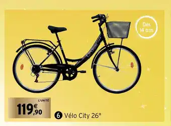 Intermarché Vèlo City 26" offre