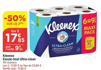 Bi1 Kleenex Essuie-tout Ultra-clean offre