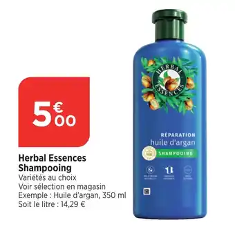 Bi1 Herbal Essences Shampooing offre