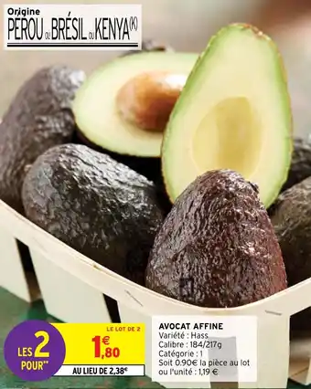 Intermarché Hyper AVOCAT AFFINE offre