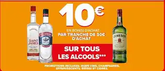 Carrefour Saint james/poliakov/jameson - sur tous les alcools offre