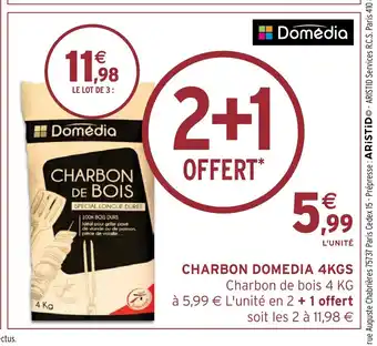 Intermarché Hyper CHARBON DOMEDIA 4KGS offre