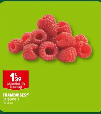 ALDI FRAMBOISES offre