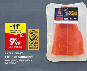 ALDI GOLDEN SEAFOOD FILET DE SAUMON offre