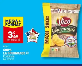 ALDI VICO CHIPS LA GOURMANDE offre