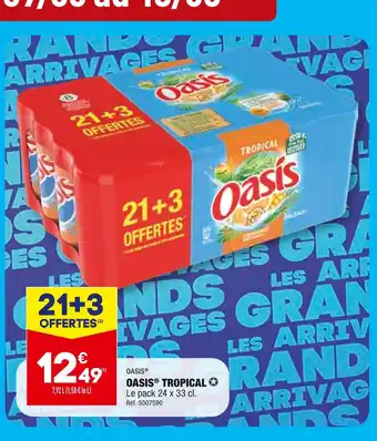 ALDI OASIS OASIS TROPICAL offre