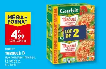 ALDI GARBIT TABOULÉ offre