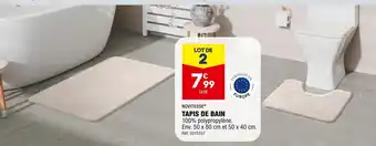 ALDI NOVITESSE TAPIS DE BAIN offre