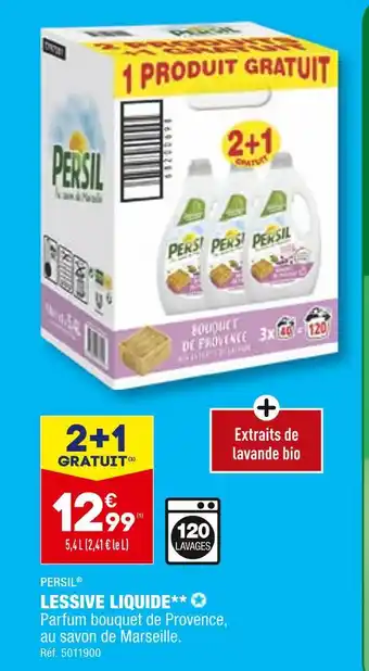 ALDI PERSIL LESSIVE LIQUIDE offre