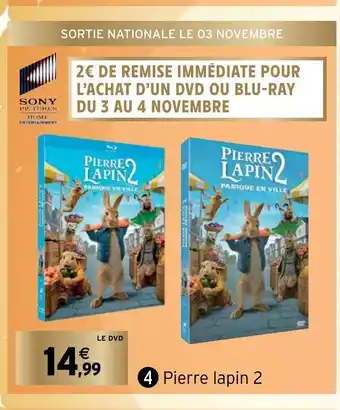 Intermarché Pierre Lapin 2 offre