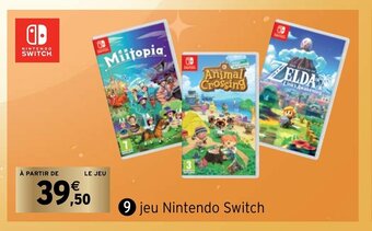 Intermarché Jeu Nintendo Switch offre