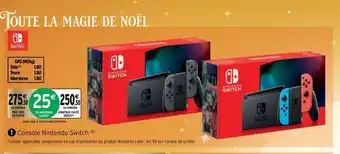 Intermarché Console Ninteno Switch offre