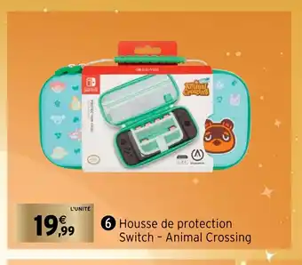 Housse De Protection Switch - Animal Crossing
