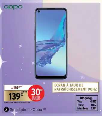 Intermarché Smartphone Oppo offre