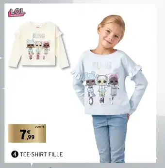Tee-Shirt Fille