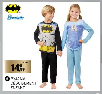 Intermarché Pyjama Dèguisement Enfant offre
