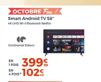 mart Android TV 58"