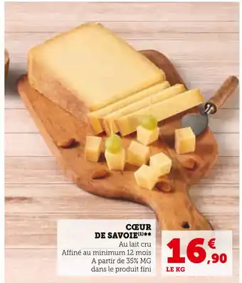 Super U CŒUR DE SAVOIE offre