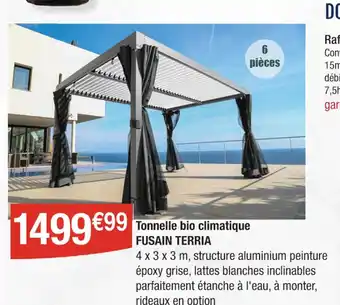 Cora x Carrefour Tonnelle bio climatique FUSAIN TERRIA offre