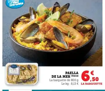 Hyper U PAELLA DE LA MER offre
