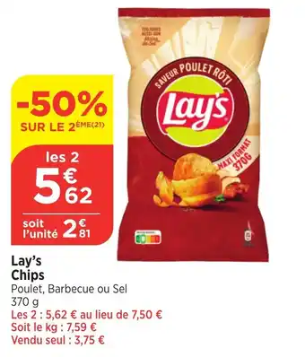 Maximarché Lay's Chips offre