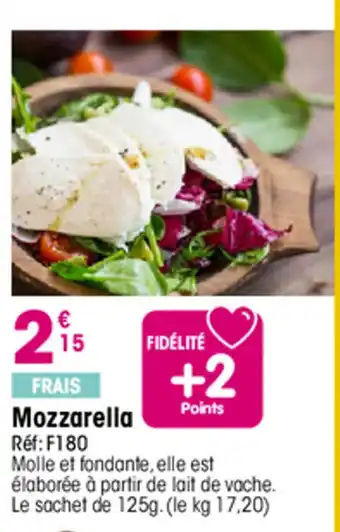 Croque Gel Mozzarella offre