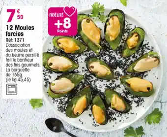 Croque Gel 12 Moules farcies offre