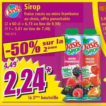 Norma OASIS Sirop offre