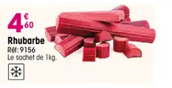 Croque Gel Rhubarbe offre