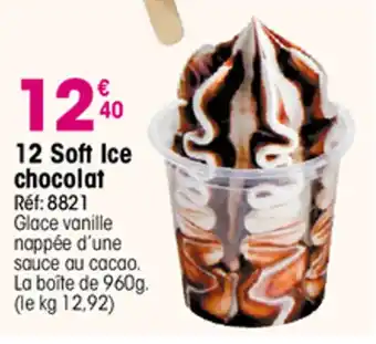 Croque Gel 12 Soft Ice chocolat offre