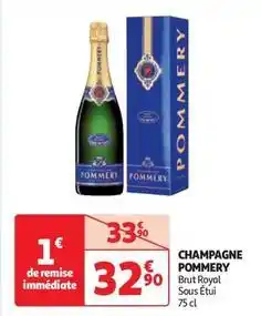 Auchan Supermarché Pommery - champagne offre