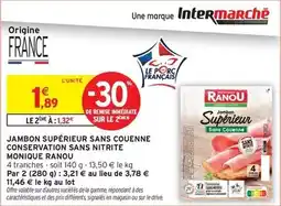 Auchan Supermarché Citron vert - sirop moulin de valdonne offre