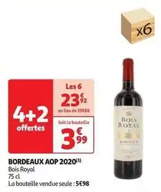 Auchan Supermarché Bois royal - bordeaux aop 2020 offre