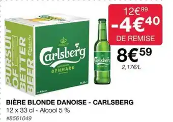 Costco BIÈRE BLONDE DANOISE - CARLSBERG offre