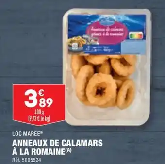 ALDI ANNEAUX DE CALAMARS À LA ROMAINE(A) offre