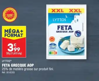 ALDI FETA GRECQUE AOP offre