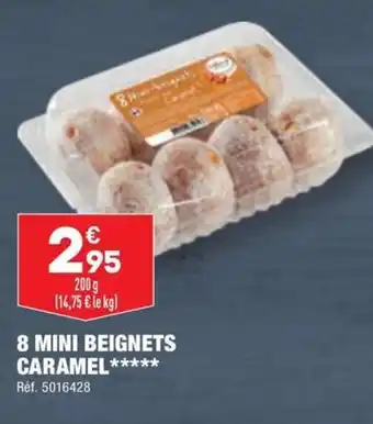 ALDI 8 MINI BEIGNETS CARAMEL* offre