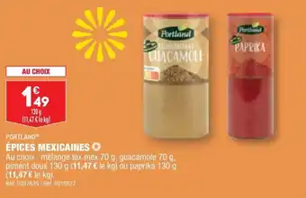 ALDI ÉPICES MEXICAINES ✪ offre