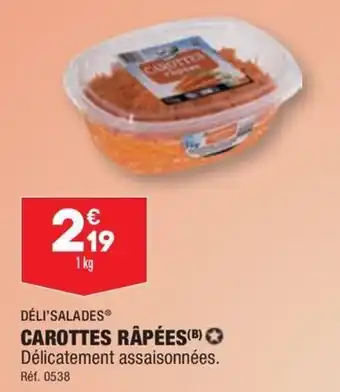 ALDI CAROTTES RÂPÉES(B) ✪ offre