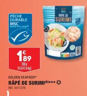 ALDI RAPÉ DE SURIMI(B)***✪ offre