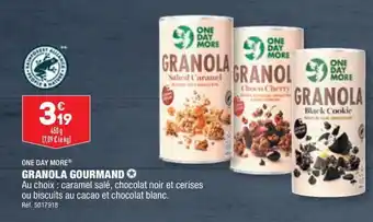 ALDI GRANOLA GOURMAND ✪ offre