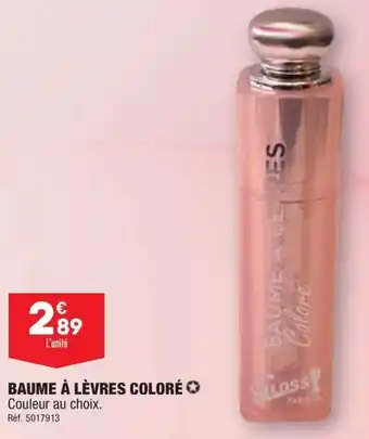 ALDI BAUME À LÈVRES COLORÉ ✪ offre