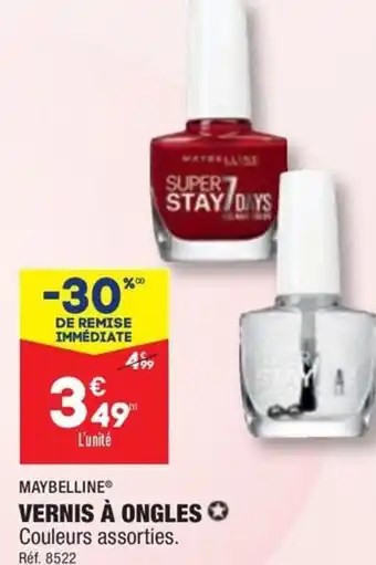 ALDI VERNIS À ONGLES ✪ offre