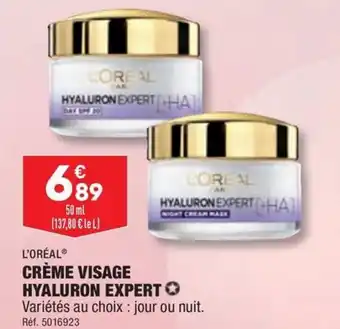 ALDI CRÈME VISAGE HYALURON EXPERT ✪ offre