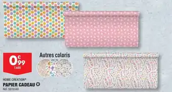 ALDI PAPIER CADEAU ✪ offre