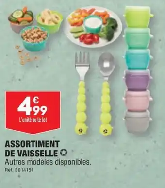 ALDI ASSORTIMENT DE VAISSELLE offre