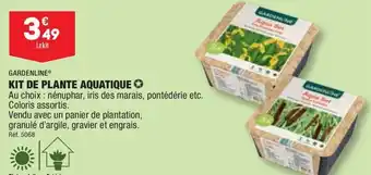 ALDI KIT DE PLANTE AQUATIQUE ✪ offre